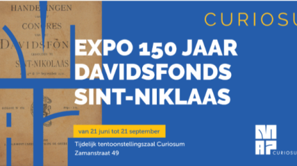 Tentoonstelling 150-jaar Davidsfonds Sint-Niklaas